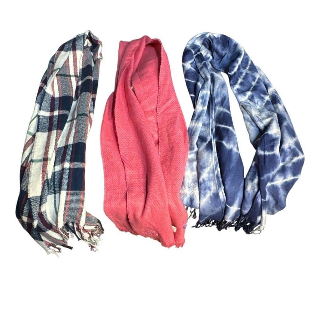 3 Piece Aesthetic Scarf Bundle Coquette Balletcore Parisian Chic Trend Forward